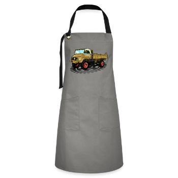 Unimog - Oldtimer - Offroad - Dispositif moteur universel - Tablier contrasté - gris/noir - Devant - Zoe (177cm)