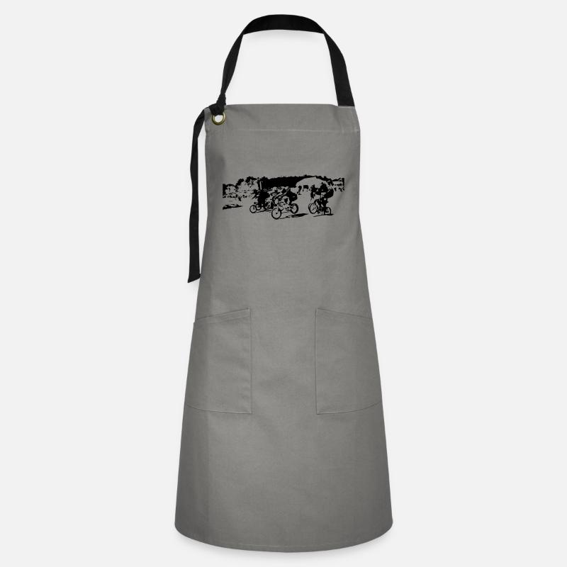 bmx - Artisan Apron - grey/black