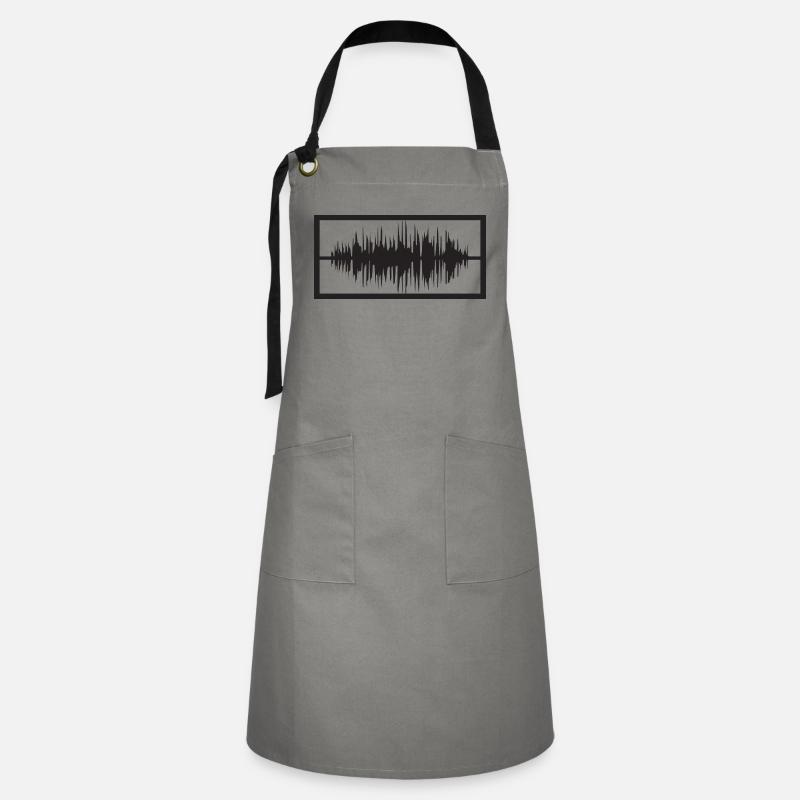 Fréquence - Tablier contrasté - gris/noir