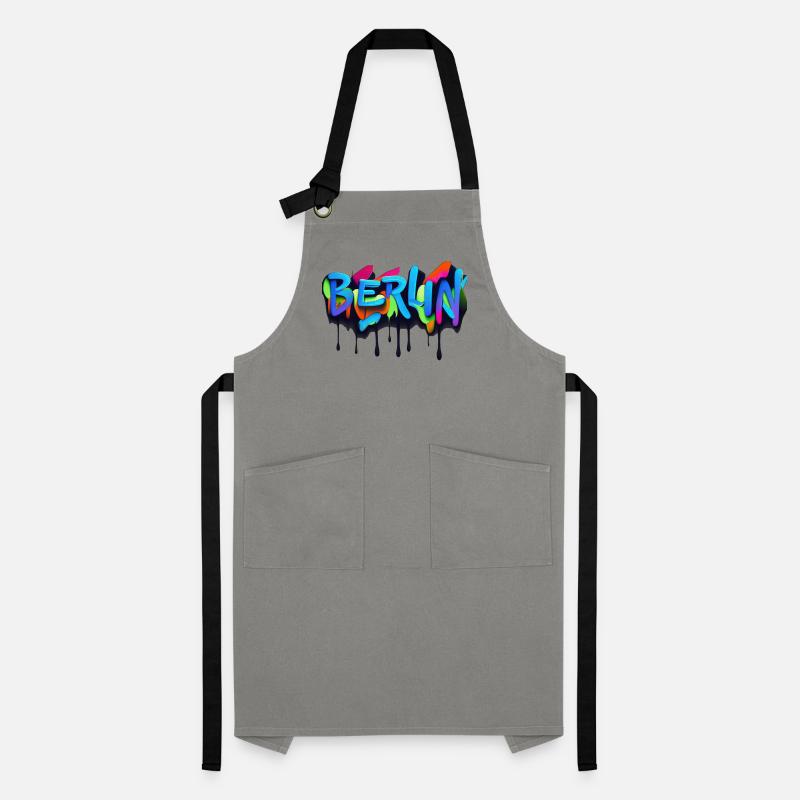 Berlin Graffiti Artisan Apron