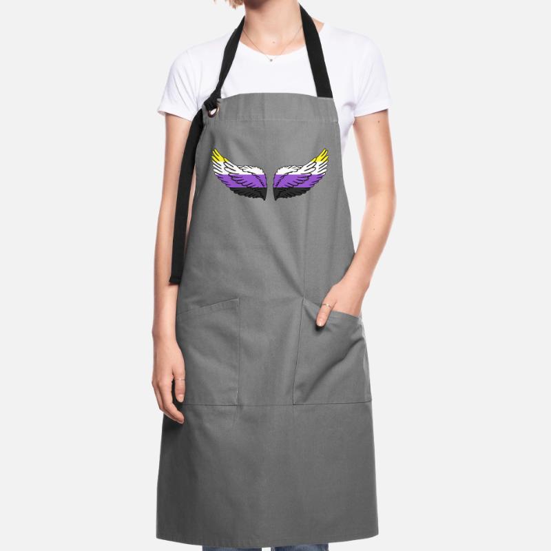 Wing Nonbinary Non-Binary Gender Nonbinary Artisan Apron