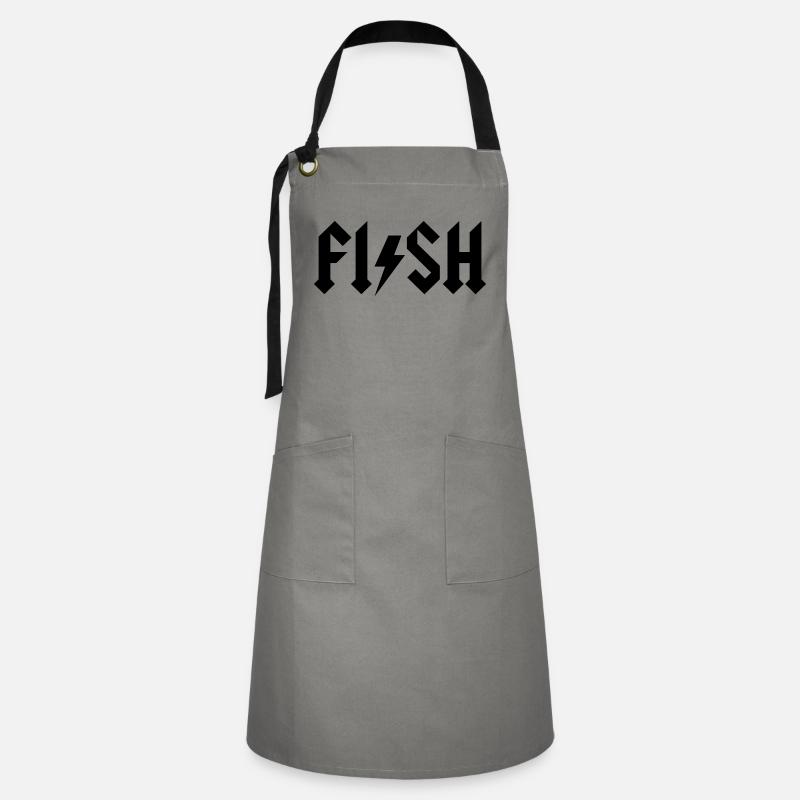 fih - Artisan Apron - grey/black