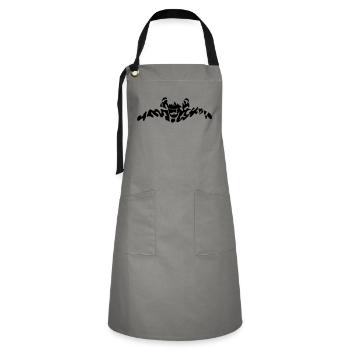 skydiver extreme - Artisan Apron - grey/black - Front - Zoe (177cm)