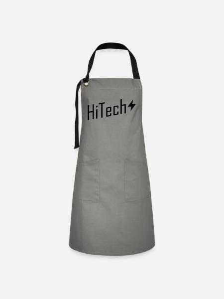 HiTech Bolt - Kontrastschürze - Grau/Schwarz