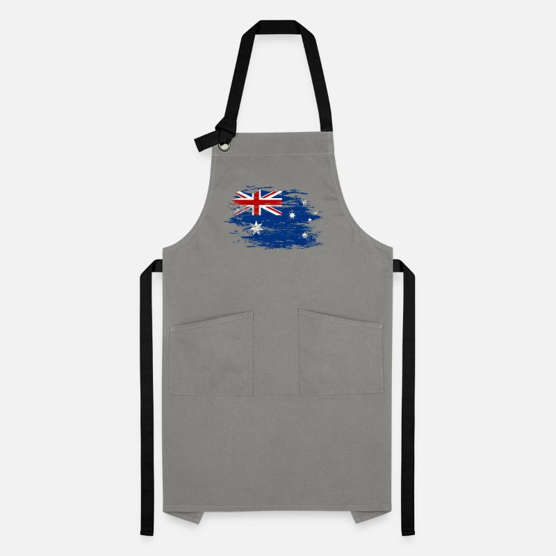 Australia flag used Artisan Apron