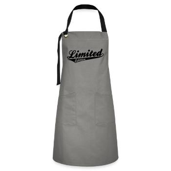 lim_edit - Artisan Apron - grey/black - Front - Zoe (177cm)