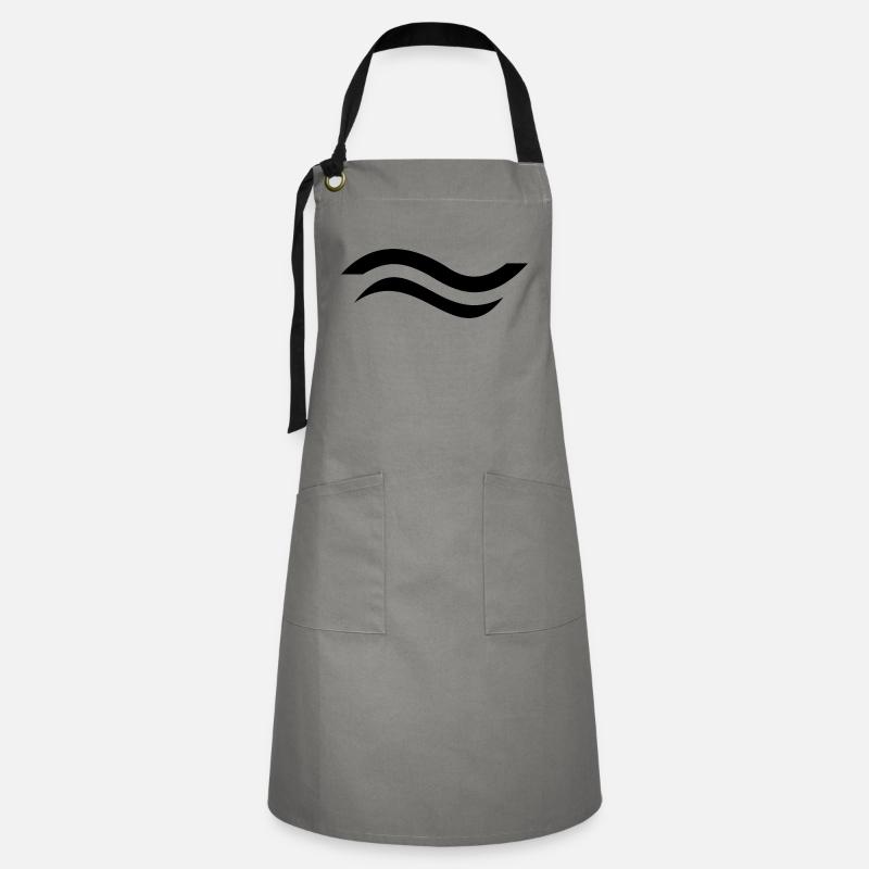 Finn Dinghy Class Sign - Artisan Apron - grey/black