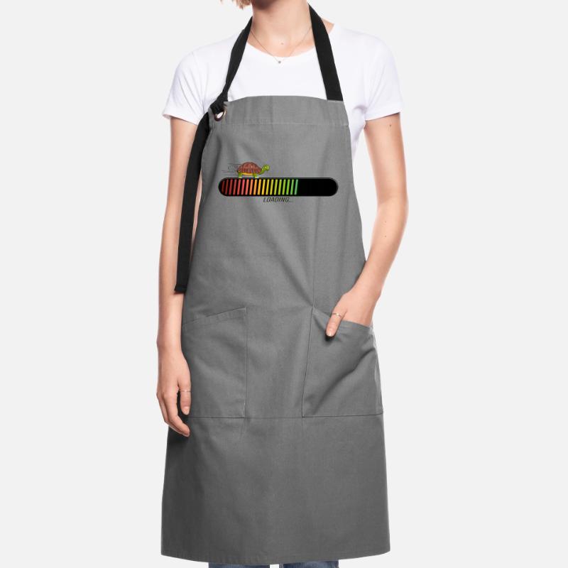 turtle bar loading loading progress drawing Artisan Apron
