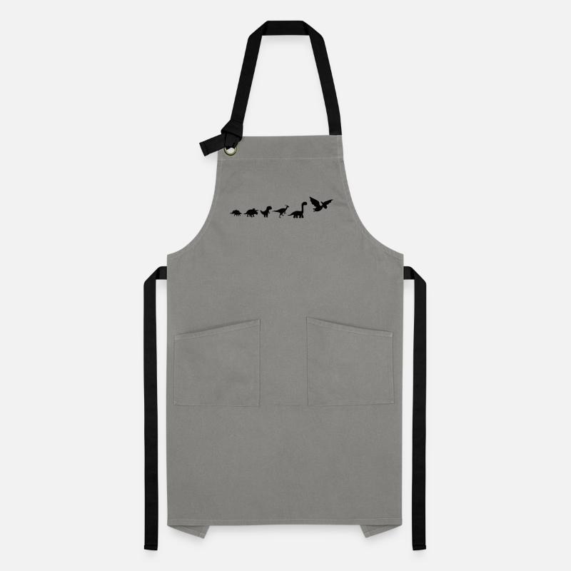 Évolution dinosaures  Tablier contrasté