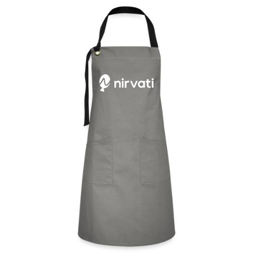 Nirvati Logo (white) - Artisan Apron