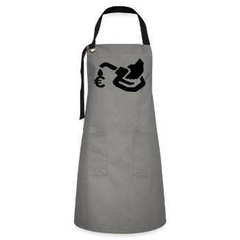 gas pump - Artisan Apron - grey/black - Front - Zoe (177cm)
