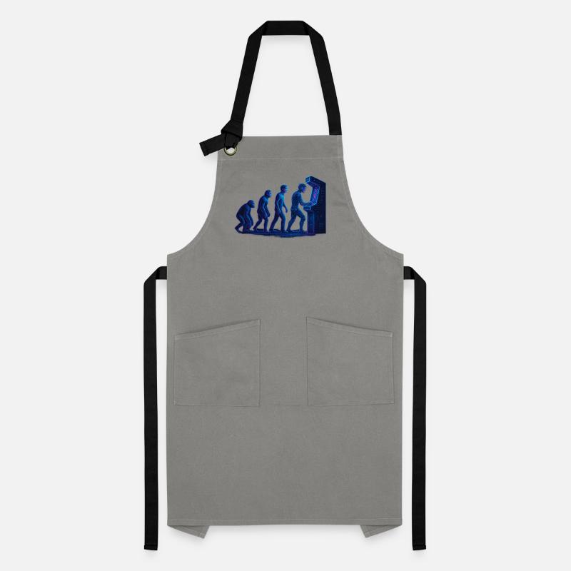 Arcade Human Evolution Artisan Apron