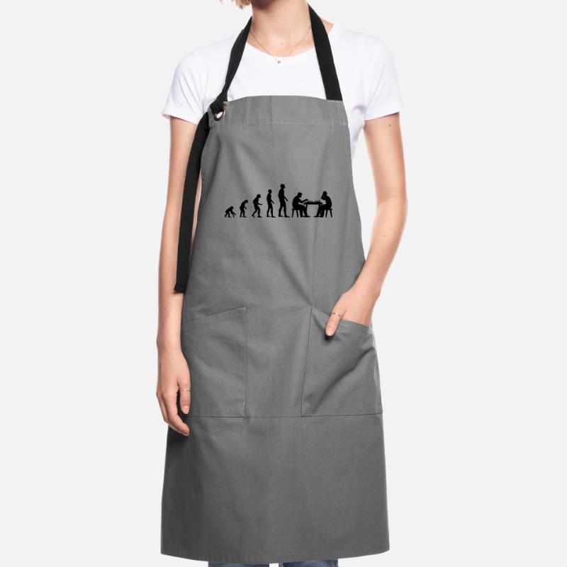 Chess Evolution Development Artisan Apron