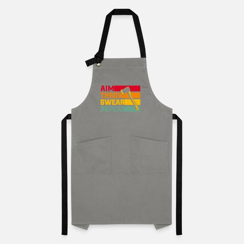 Professional axe throwing competitions in axe throwing Artisan Apron
