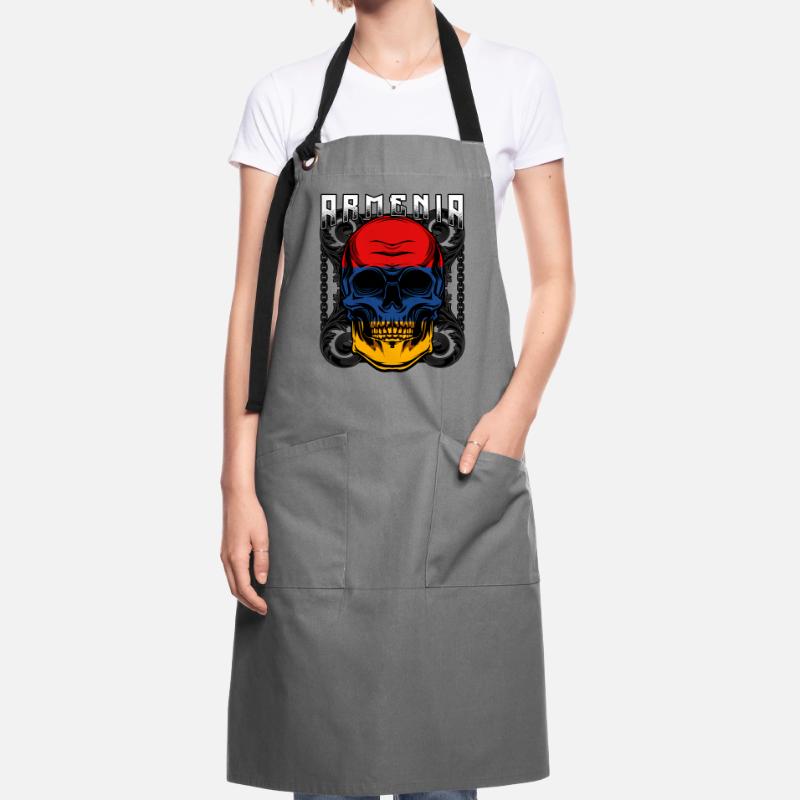Armenian skull Yerevan Sevan gift idea Artisan Apron