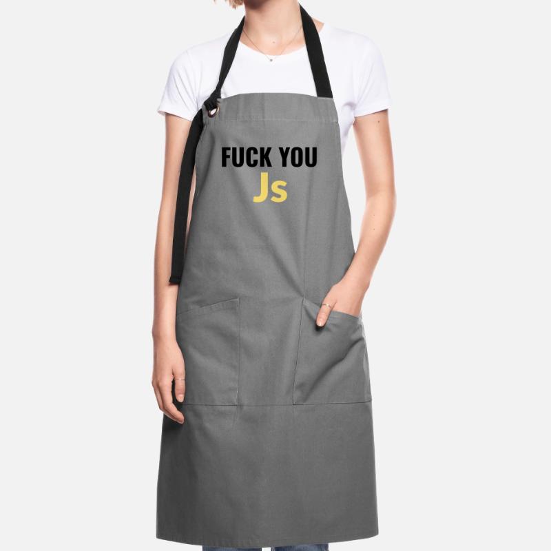 fick dich Js (Javascript) Kontrastschürze