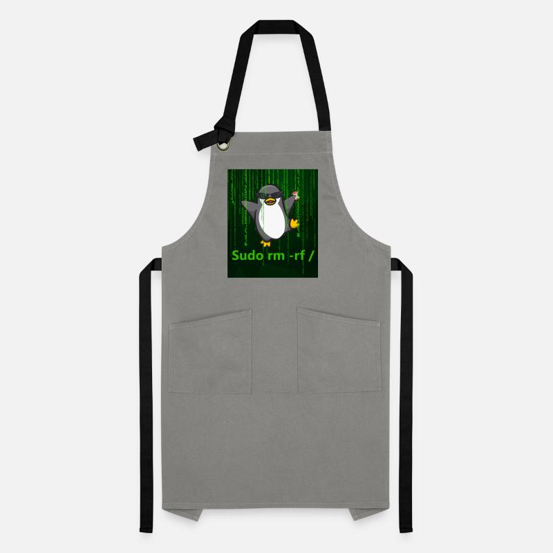 Penguin Linux Sudo Artisan Apron