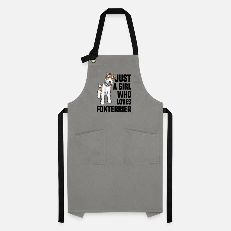 fox terrier Artisan Apron