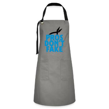 PROS DON'T FAKE - Tablier contrasté - gris/noir - Devant - Zoe (177cm)