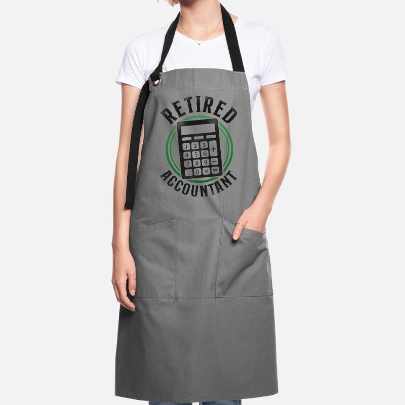 Comptable Comptable Comptable Comptabilité Tablier contrasté