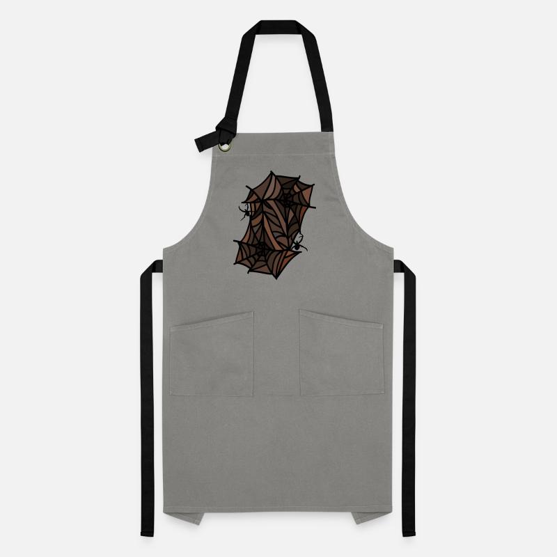 spiders spider webs Artisan Apron