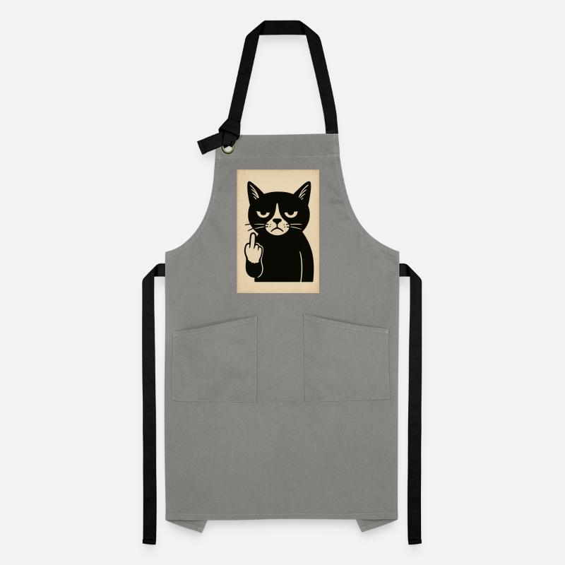 Grumpy Kitten Artisan Apron
