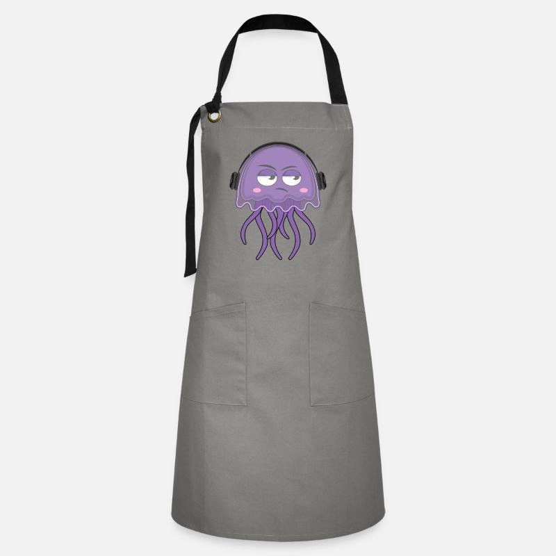 CDMO Jellyfish - Artisan Apron - grey/black