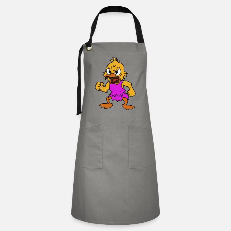 Are you doing this? - Artisan Apron - grey/black