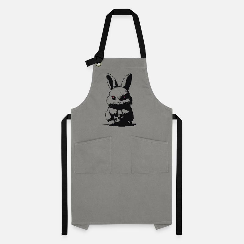 Grumpy bunny Artisan Apron