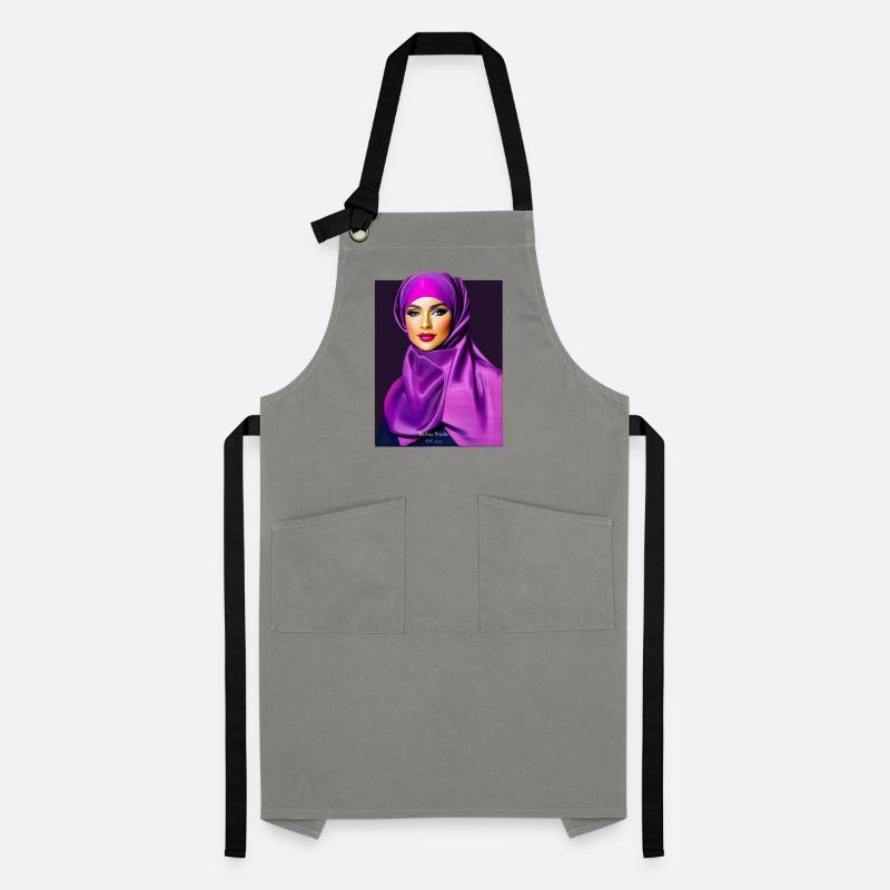 Hijab Bae tshirt pull capuchon mug etc impression d’art Tablier contrasté