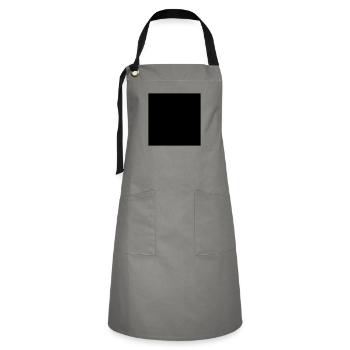 Square - Artisan Apron - grey/black - Front - Zoe (177cm)