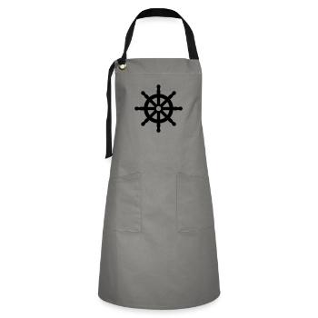 steering wheel - Artisan Apron - grey/black - Front - Zoe (177cm)