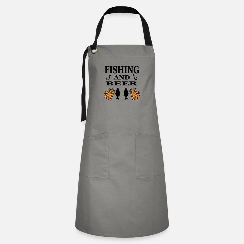 Angling - Artisan Apron - grey/black