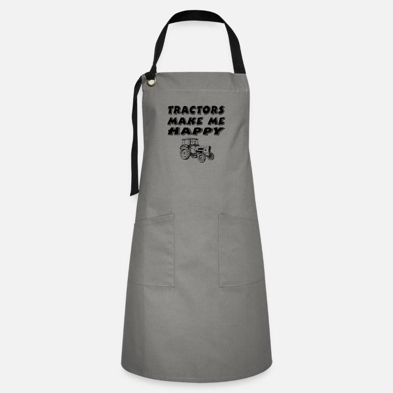 Tractor - Artisan Apron - grey/black