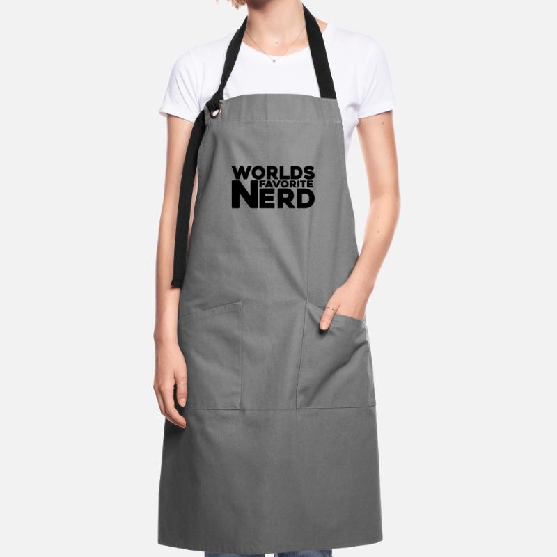 nerd coder iq server Artisan Apron