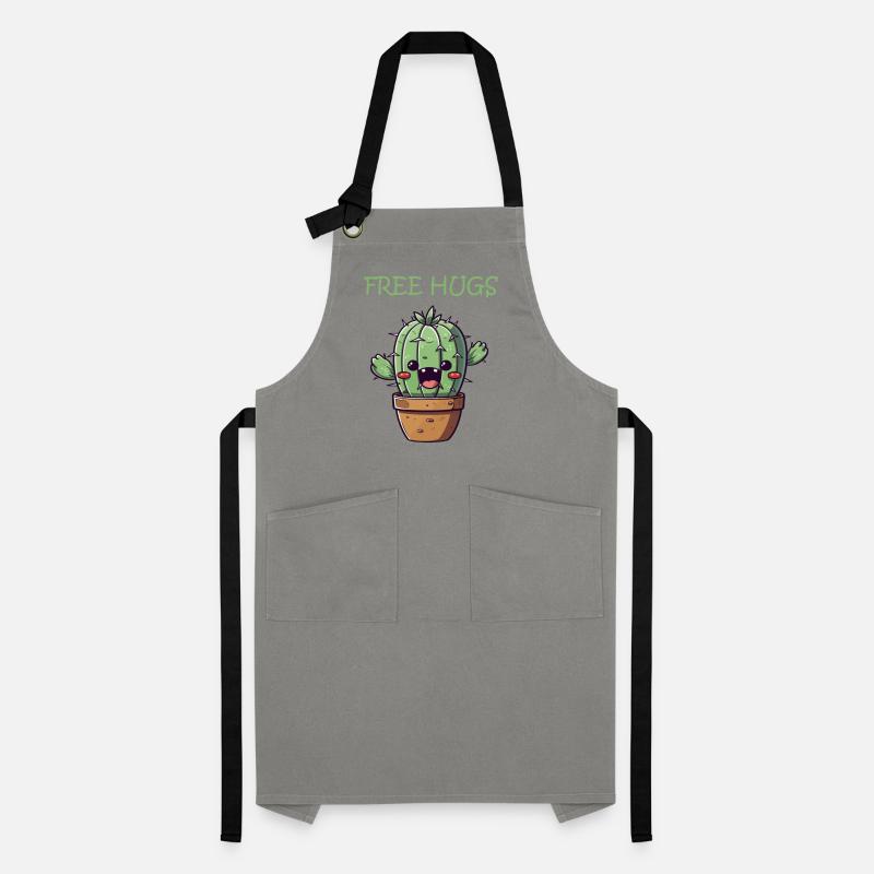 Cactus câlins: mignon, chaud et épineux Tablier contrasté