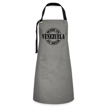 made in venezuela m1k2 - Artisan Apron - grey/black - Front - Zoe (177cm)