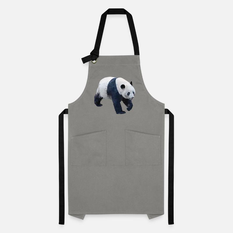 Giant Panda Bear Artisan Apron
