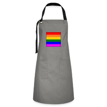 Lgbt - Artisan Apron - grey/black - Front - Zoe (177cm)
