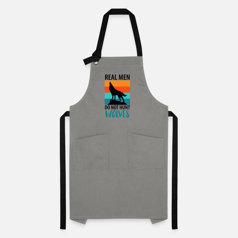 Wolf Wolves Wolf Pack Artisan Apron