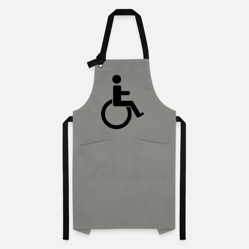 Panneau de handicap Tablier contrasté