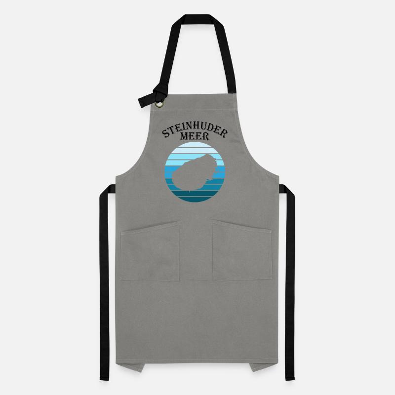 Steinhuder Meer Wave Play Reflection Artisan Apron