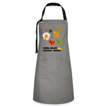 Spots - Artisan Apron - grey/black - Front - Zoe (177cm)