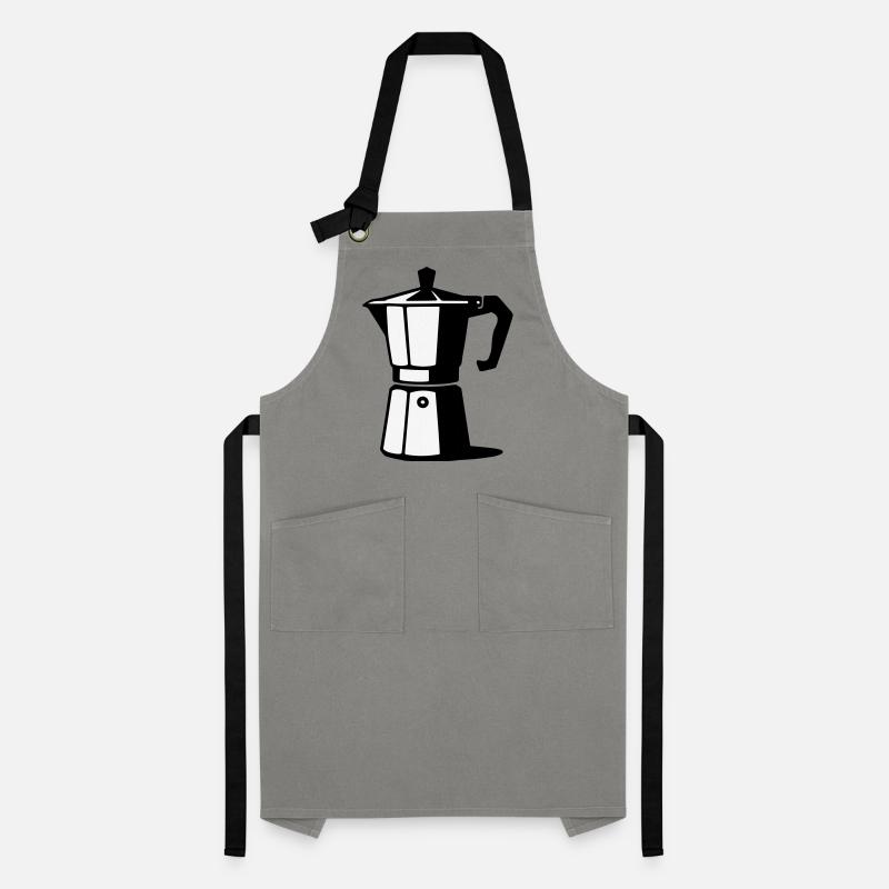 Cafetière à expresso Tablier contrasté