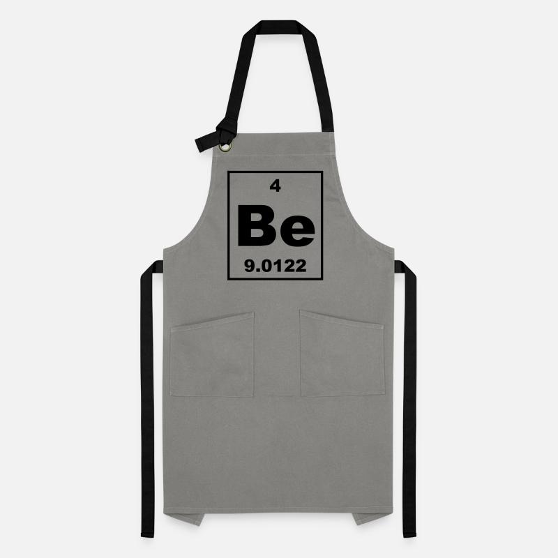 Beryllium (Be) (element 4) Artisan Apron