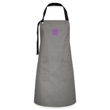 Physical - Artisan Apron - grey/black - Front - Zoe (177cm)