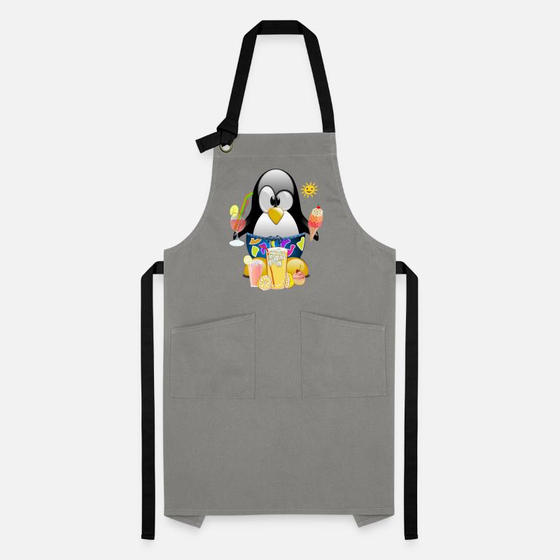 Pinguin, Eiscreme Kontrastschürze