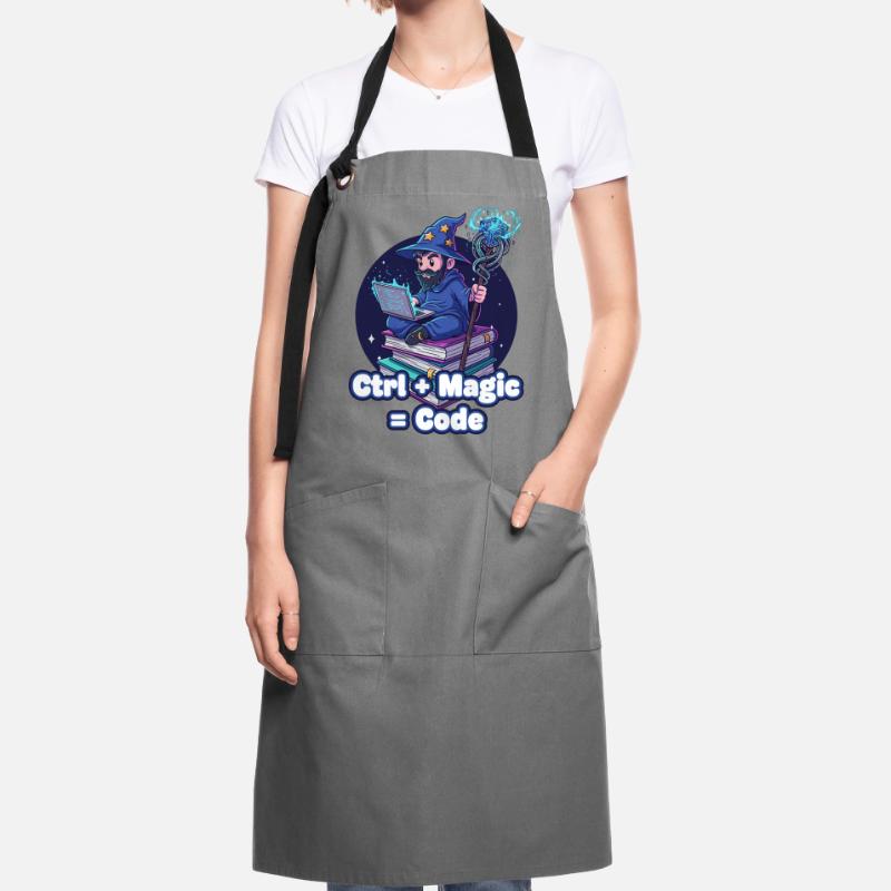 Ctrl Magic Code Wizard Artisan Apron