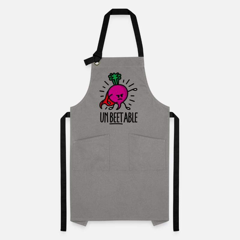 Unbeetable / unbeatable beetroot beet light Artisan Apron