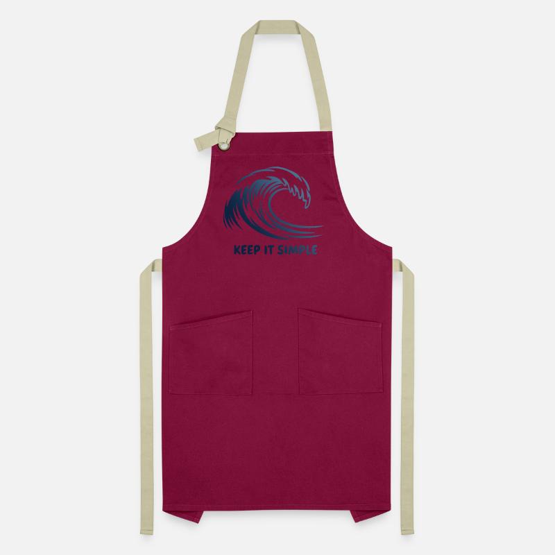 Keep It Simple Wave Artisan Apron